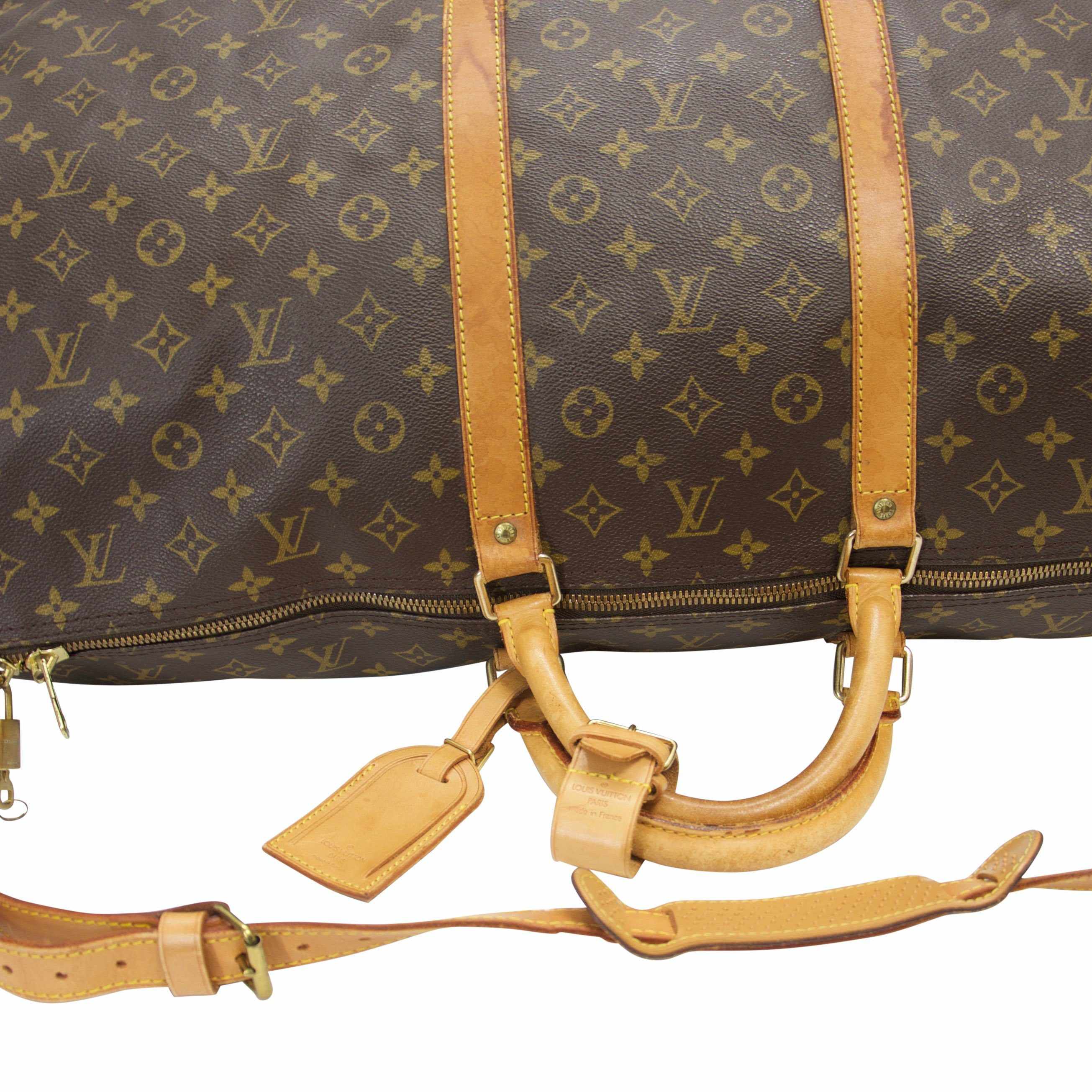 Louis Vuitton Monogram Keepall Bandouliere 60