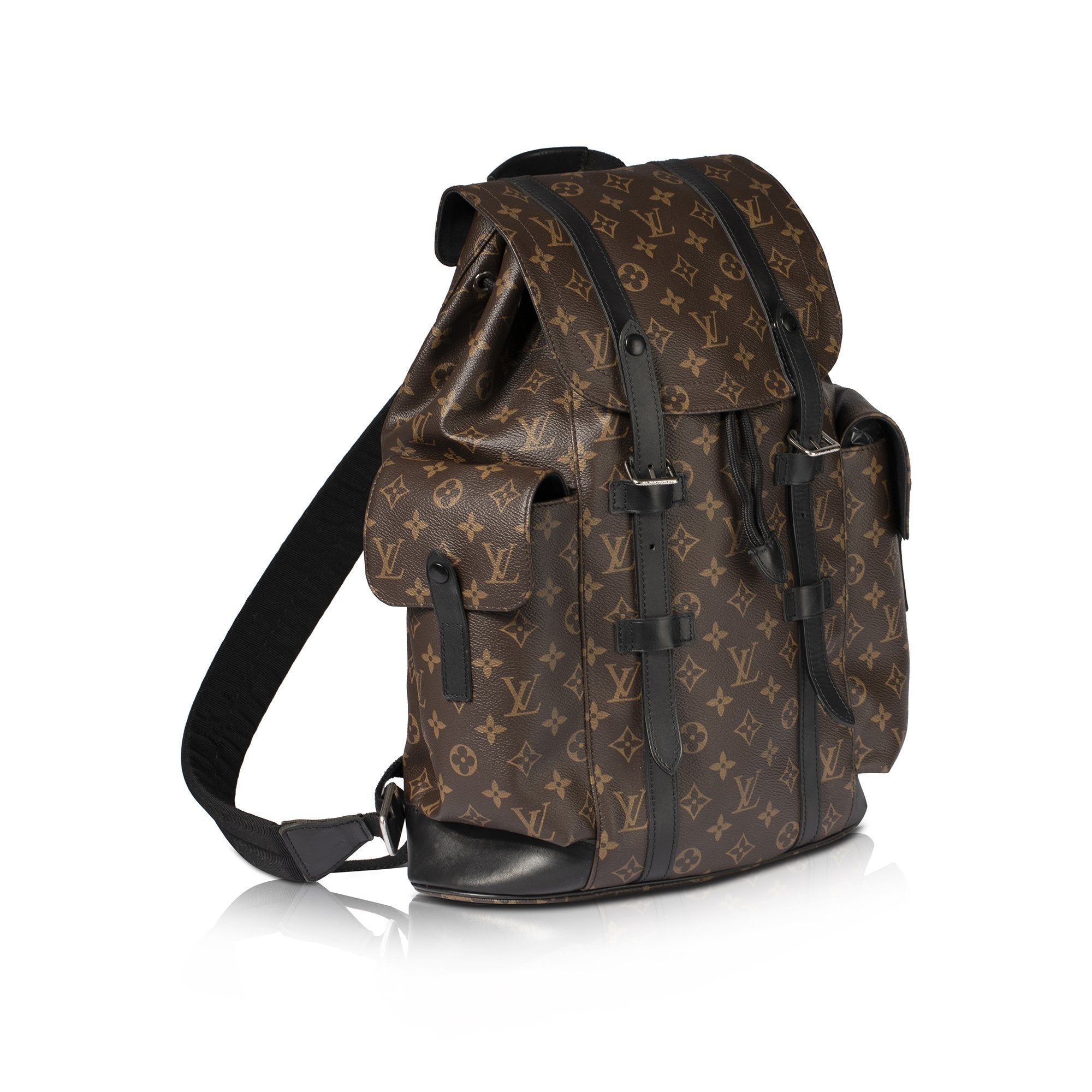 Louis Vuitton Monogram Macassar Christopher PM Backpack