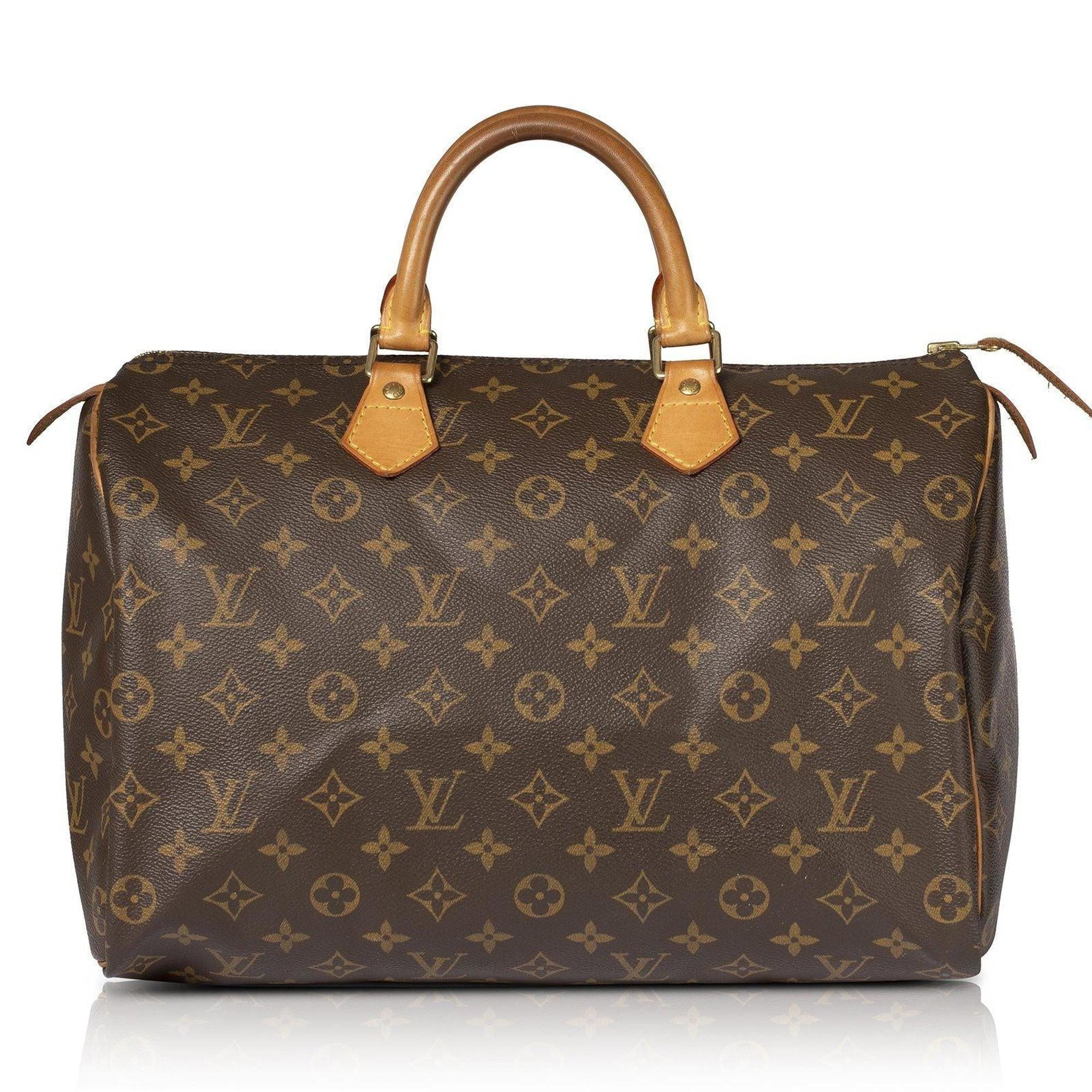 Louis Vuitton Monogram Speedy 35 w/ Box