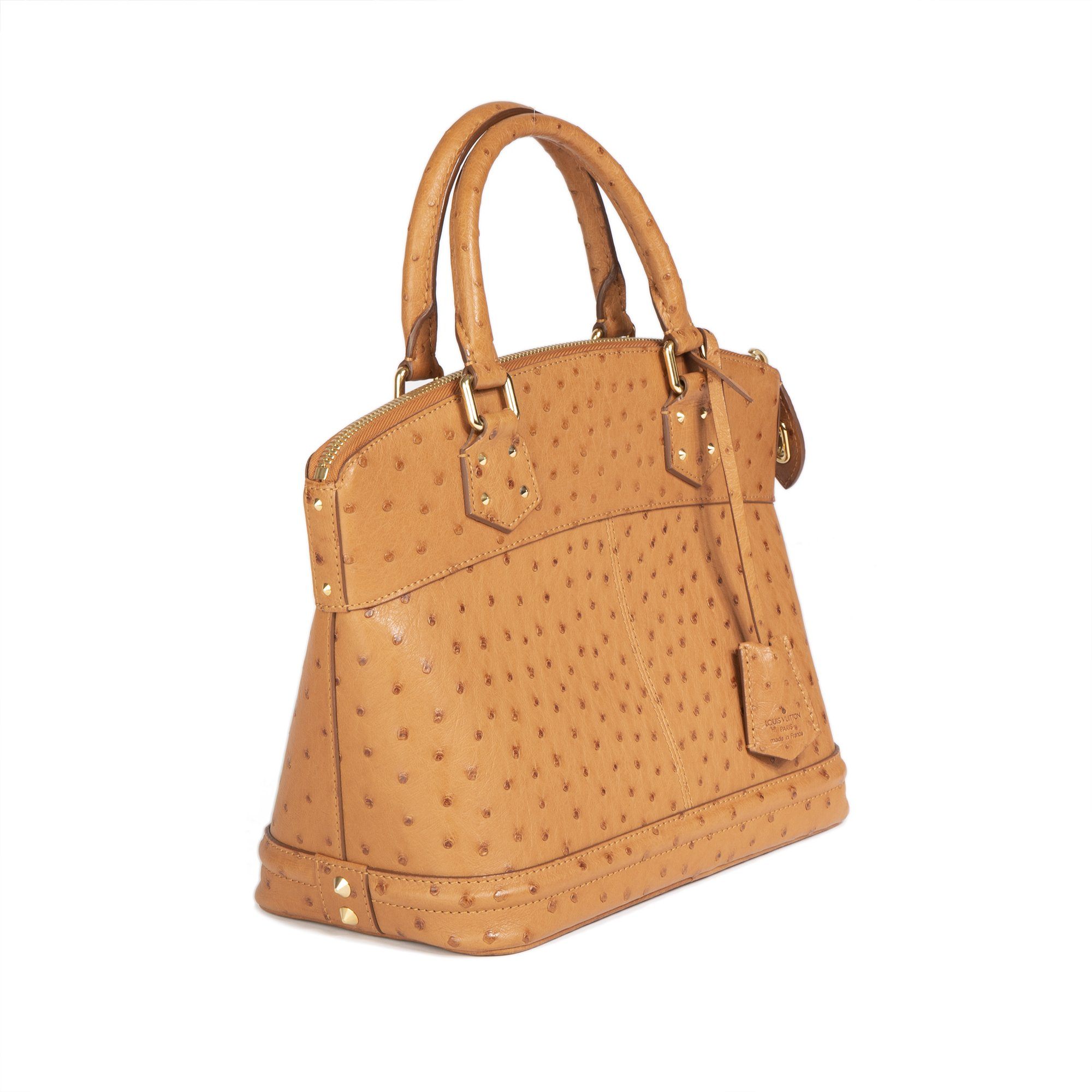 Louis Vuitton Ostrich Lockit PM