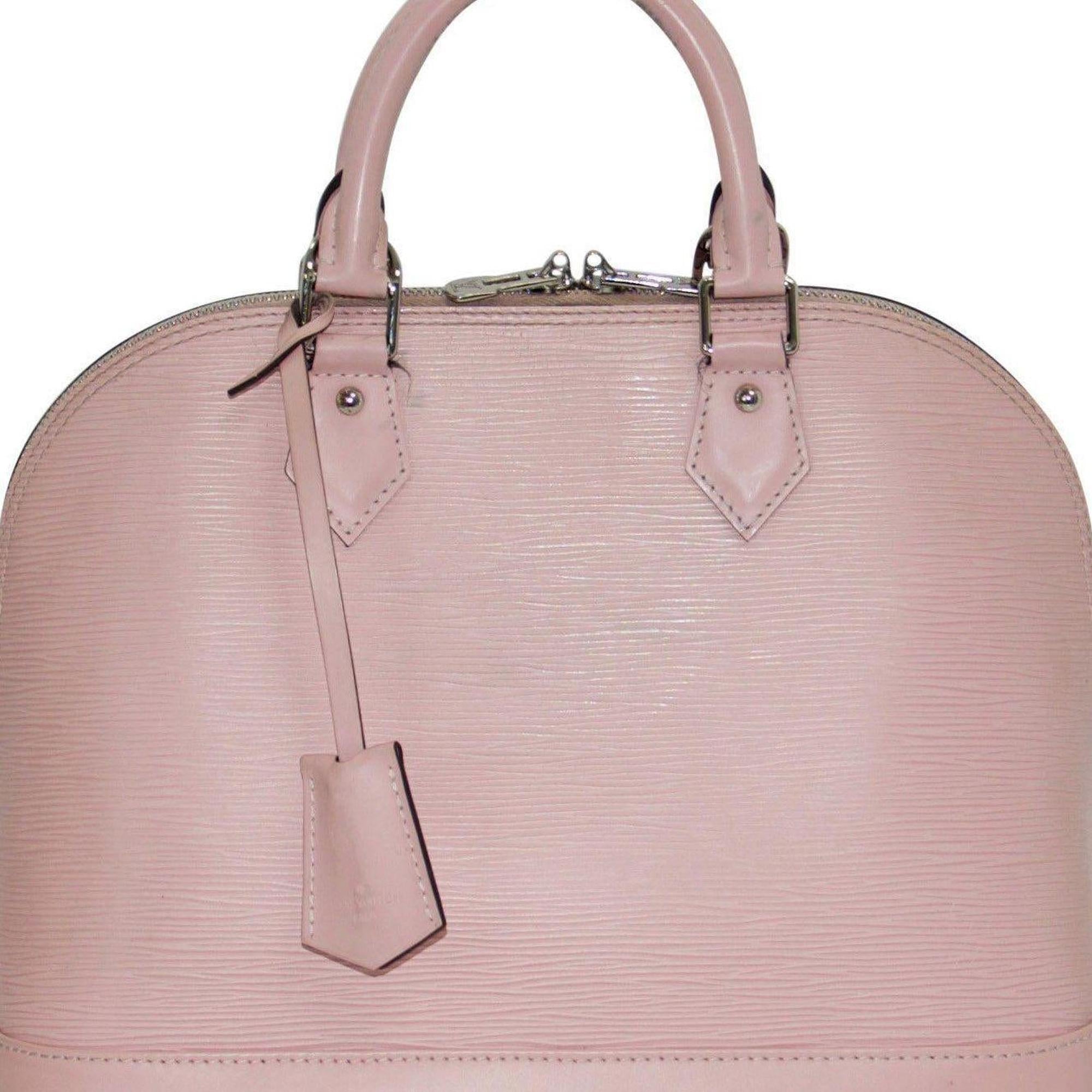 Louis Vuitton Pink Epi Leather Alma PM