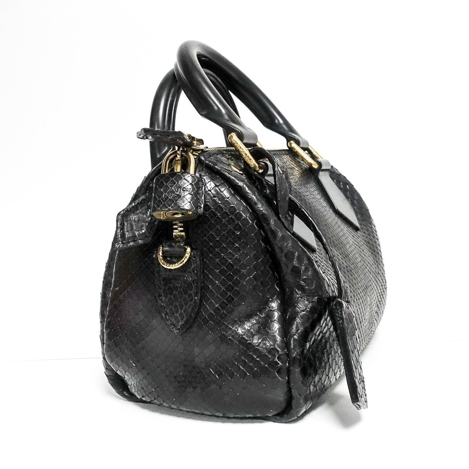 Python Speedy Louis Vuitton Python Speedy 20 Devoil – OLIVER'S