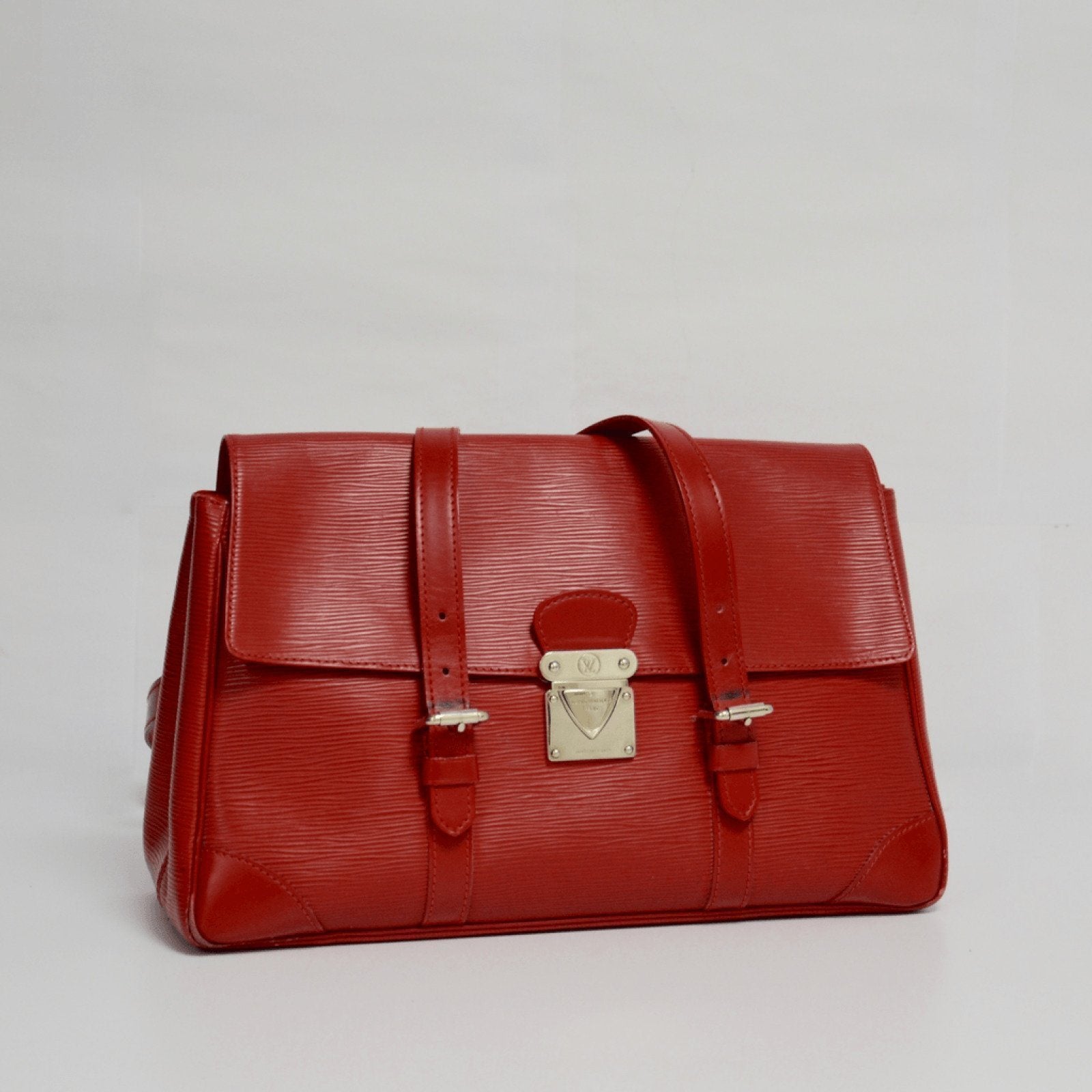 Louis Vuitton Red Epi Segur MM