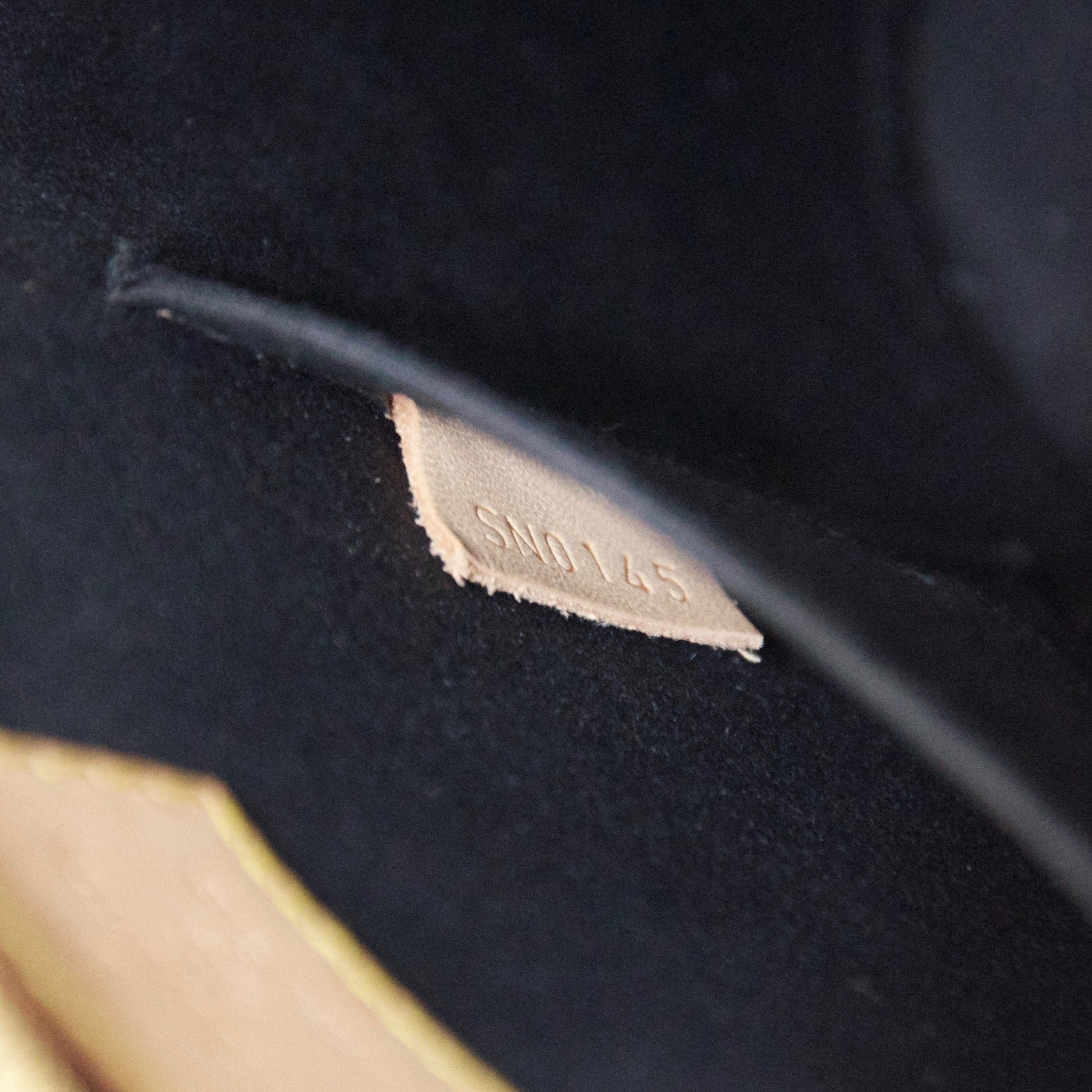 Louis Vuitton White Monogram Vernis Stickers Alma BB