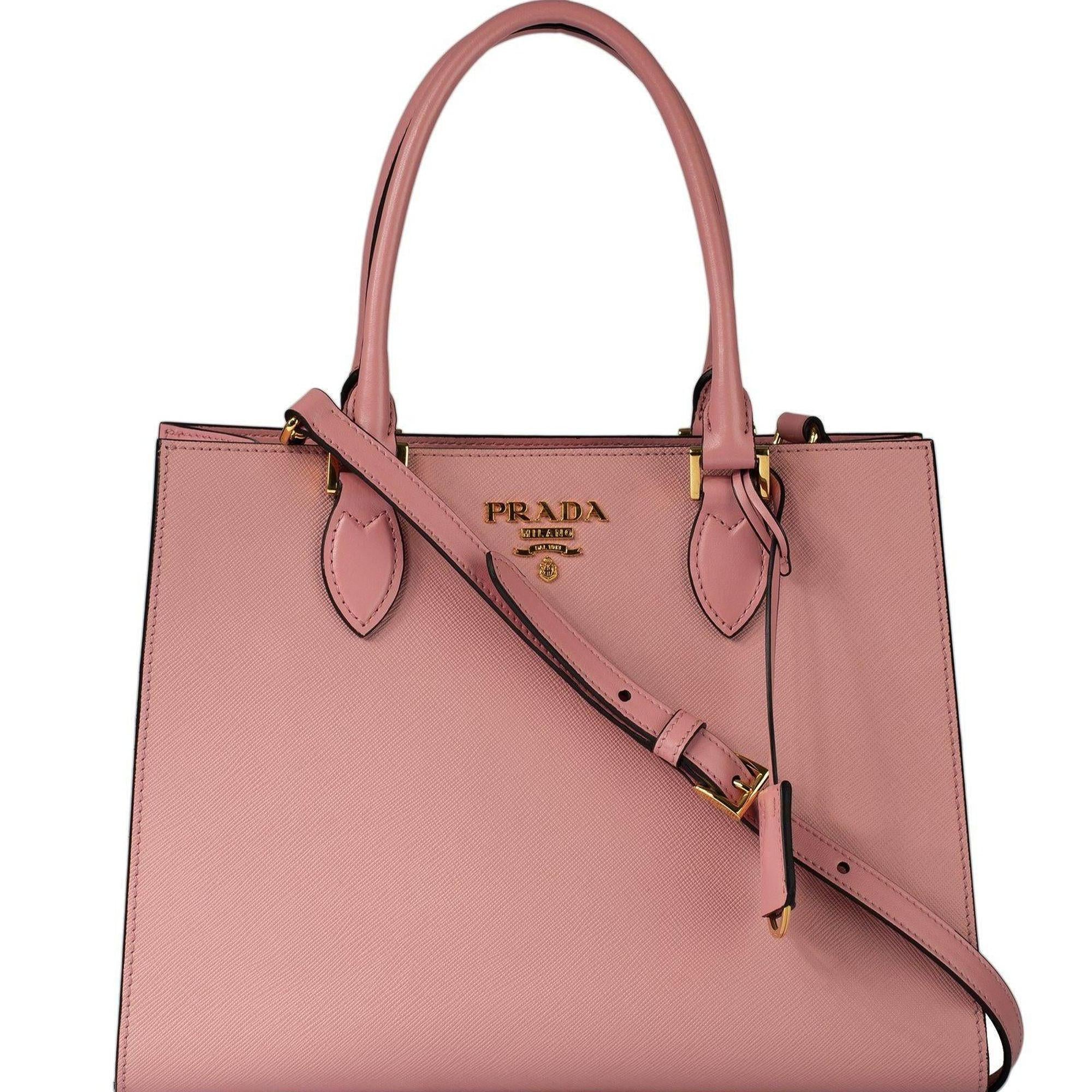 Prada 2018 Saffiano Soft Calf Tote