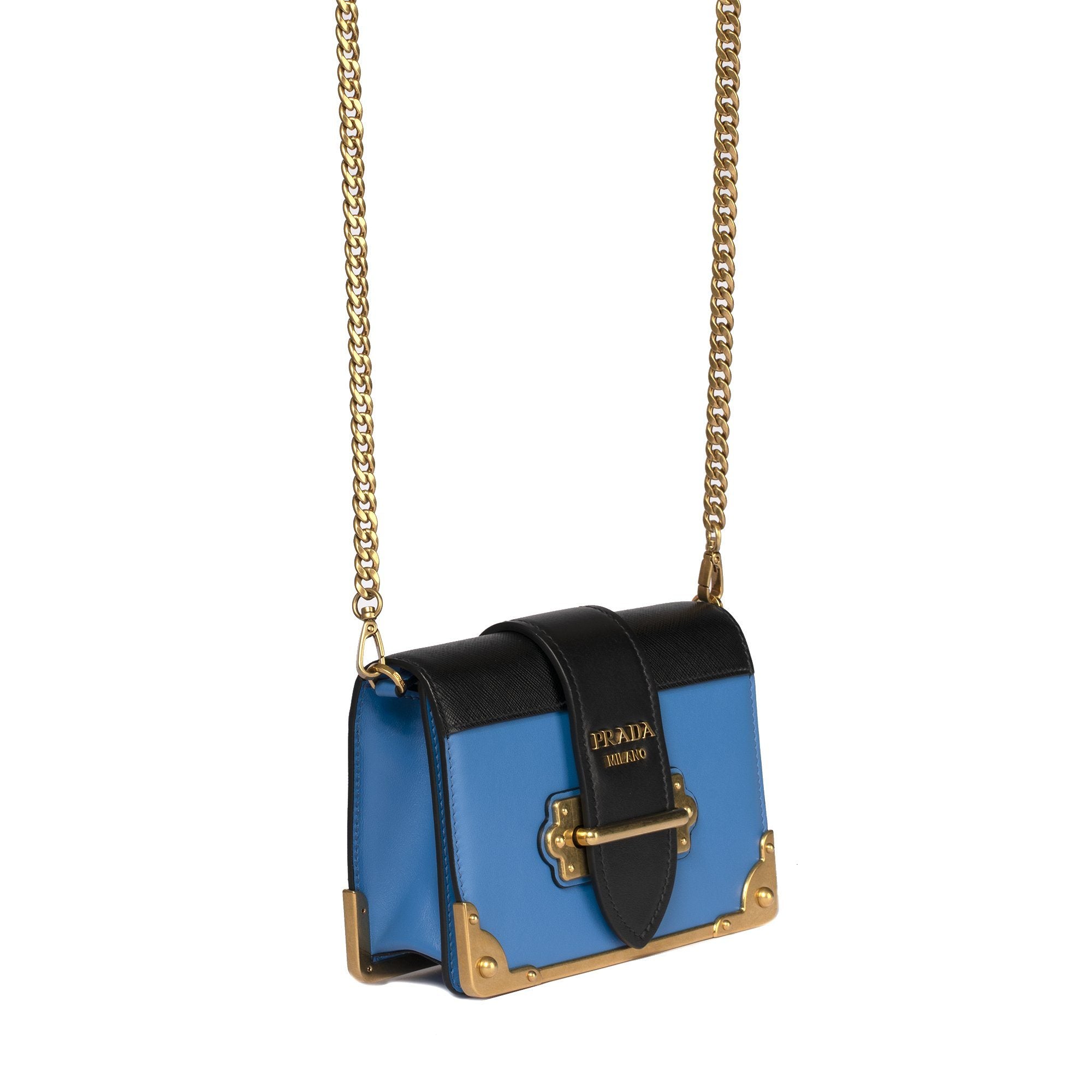 Prada 2019 Cahier Crossbody Bag