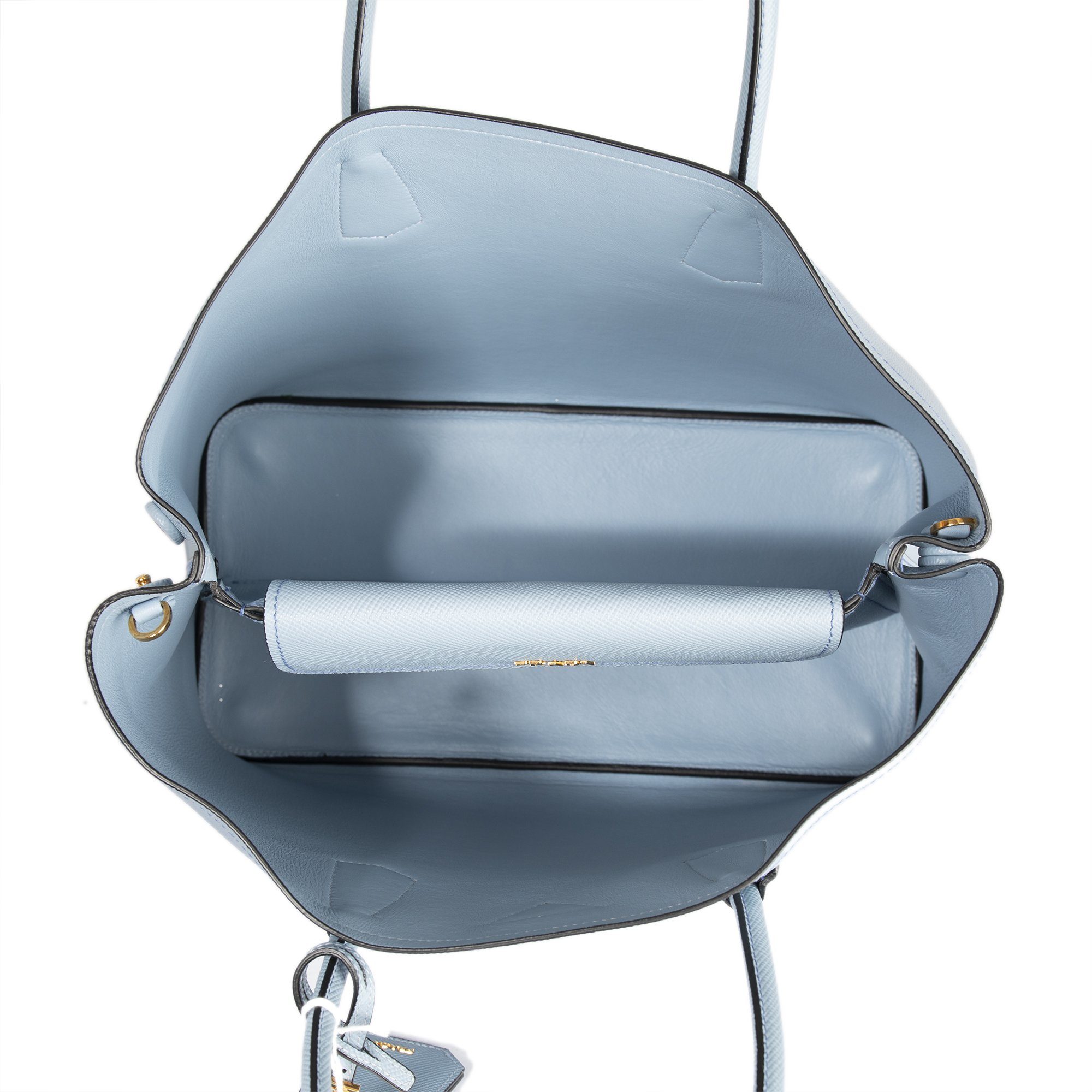 Prada Large Saffiano Cuir Double Tote