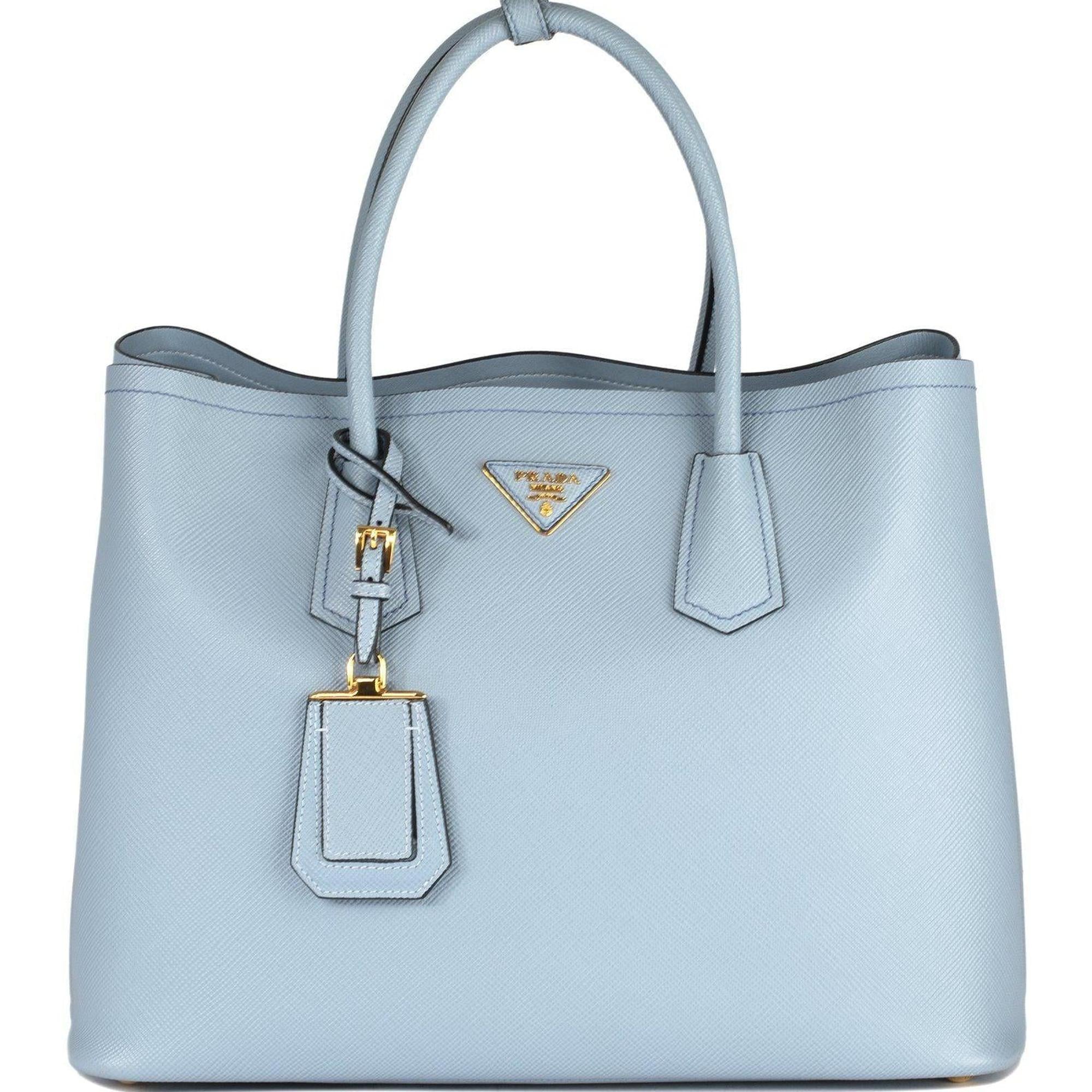 Prada Large Saffiano Cuir Double Tote