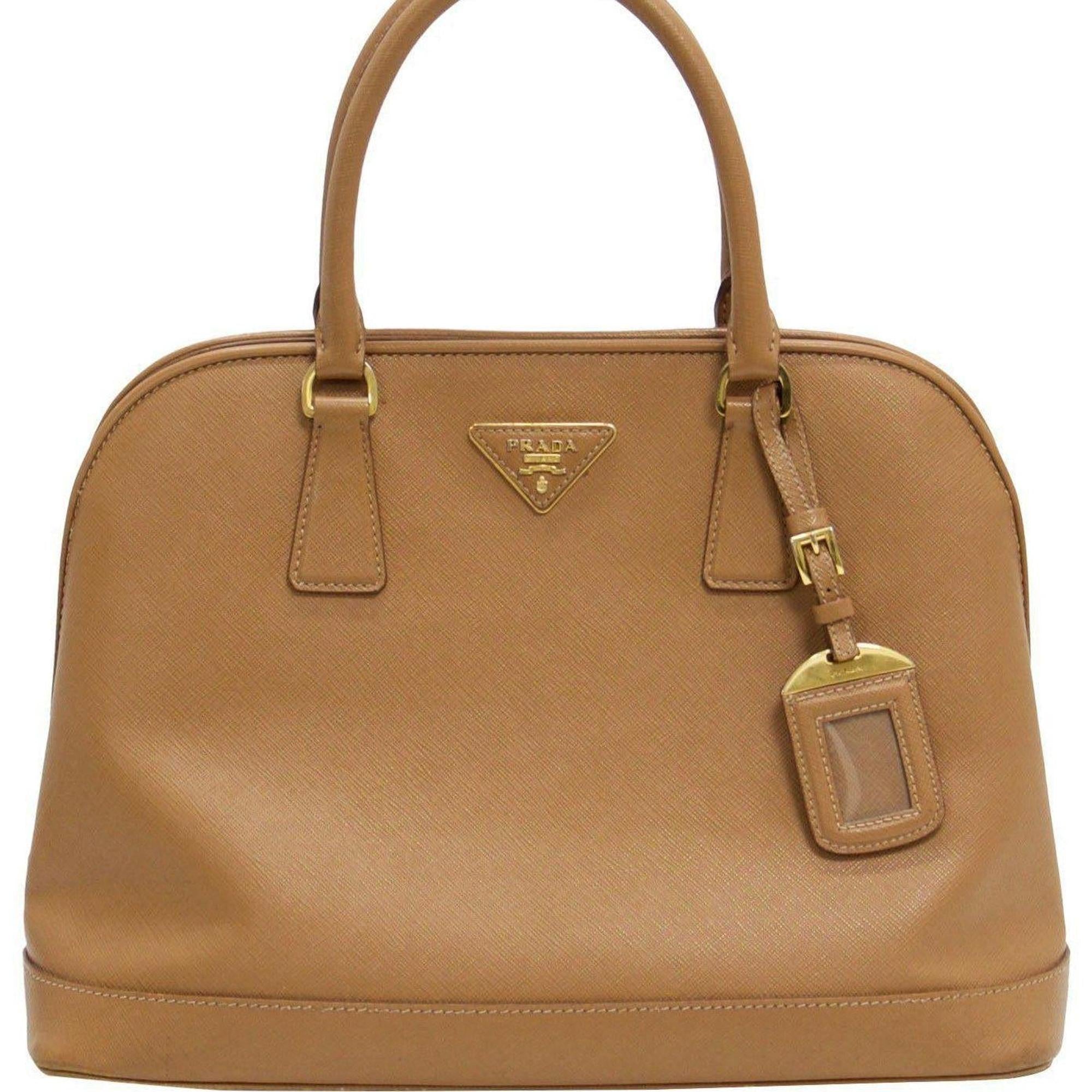 Prada Large Saffiano Lux Promenade Bag