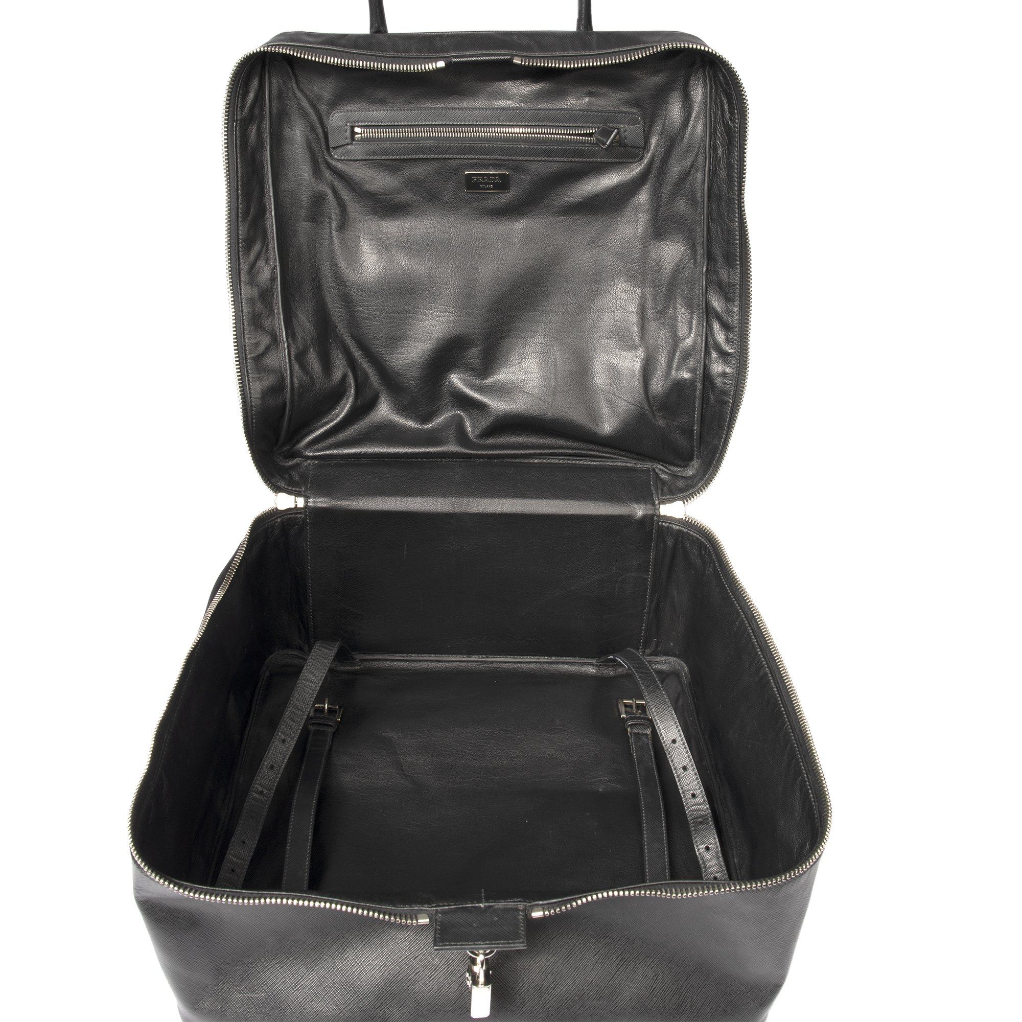 Prada Large Saffiano Travel Borsa Da Viaggio Travel Bag