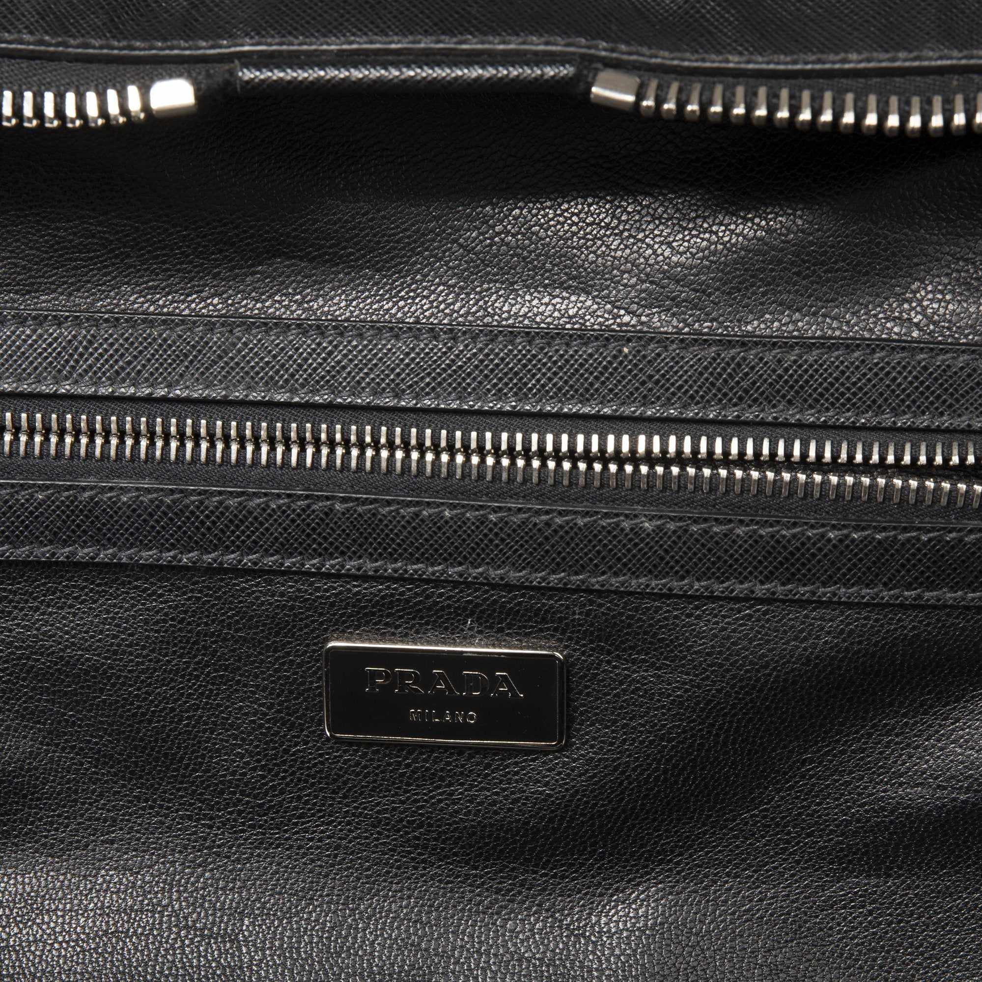 Prada Large Saffiano Travel Borsa Da Viaggio Travel Bag