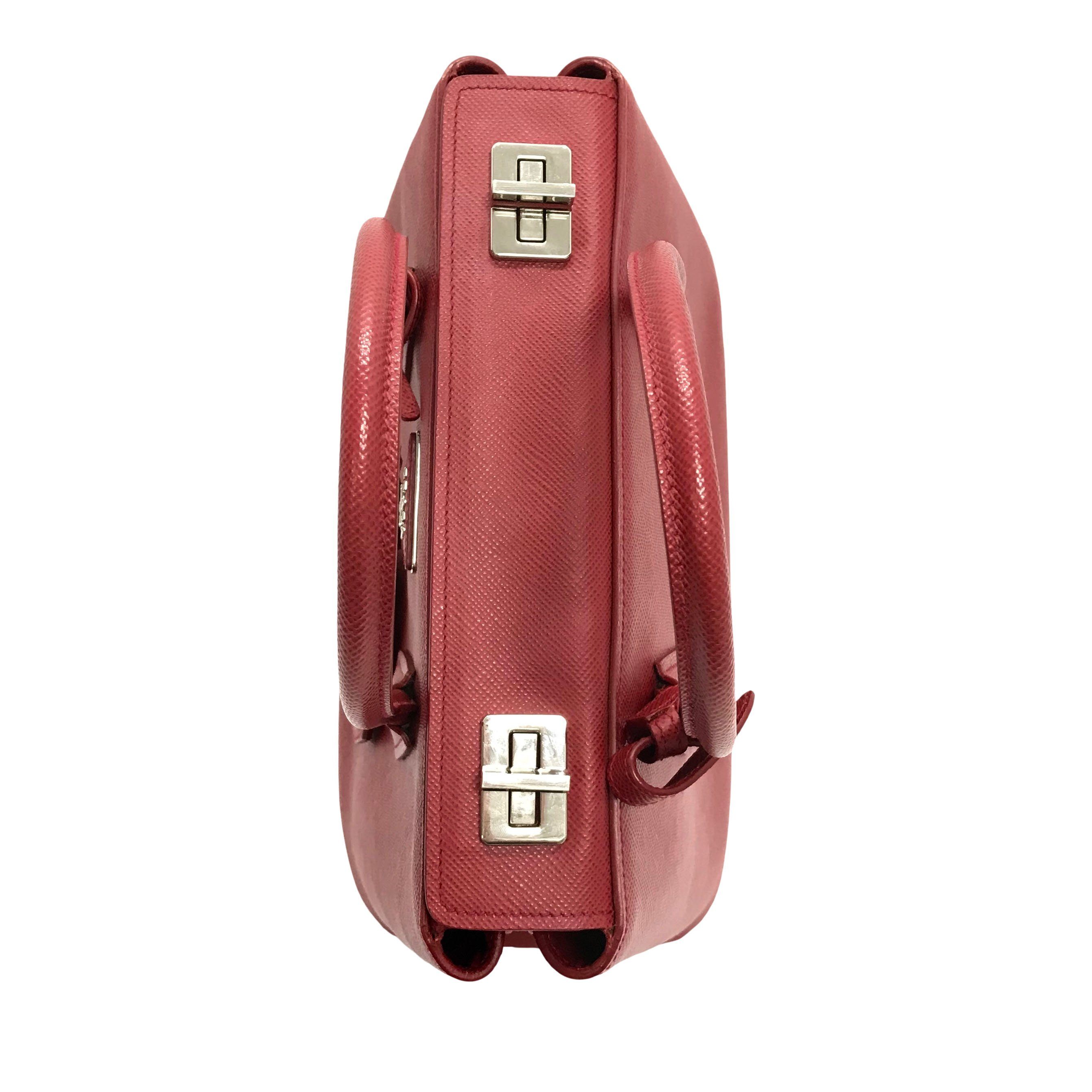 Prada Medium Saffiano Cuir Twin Bag