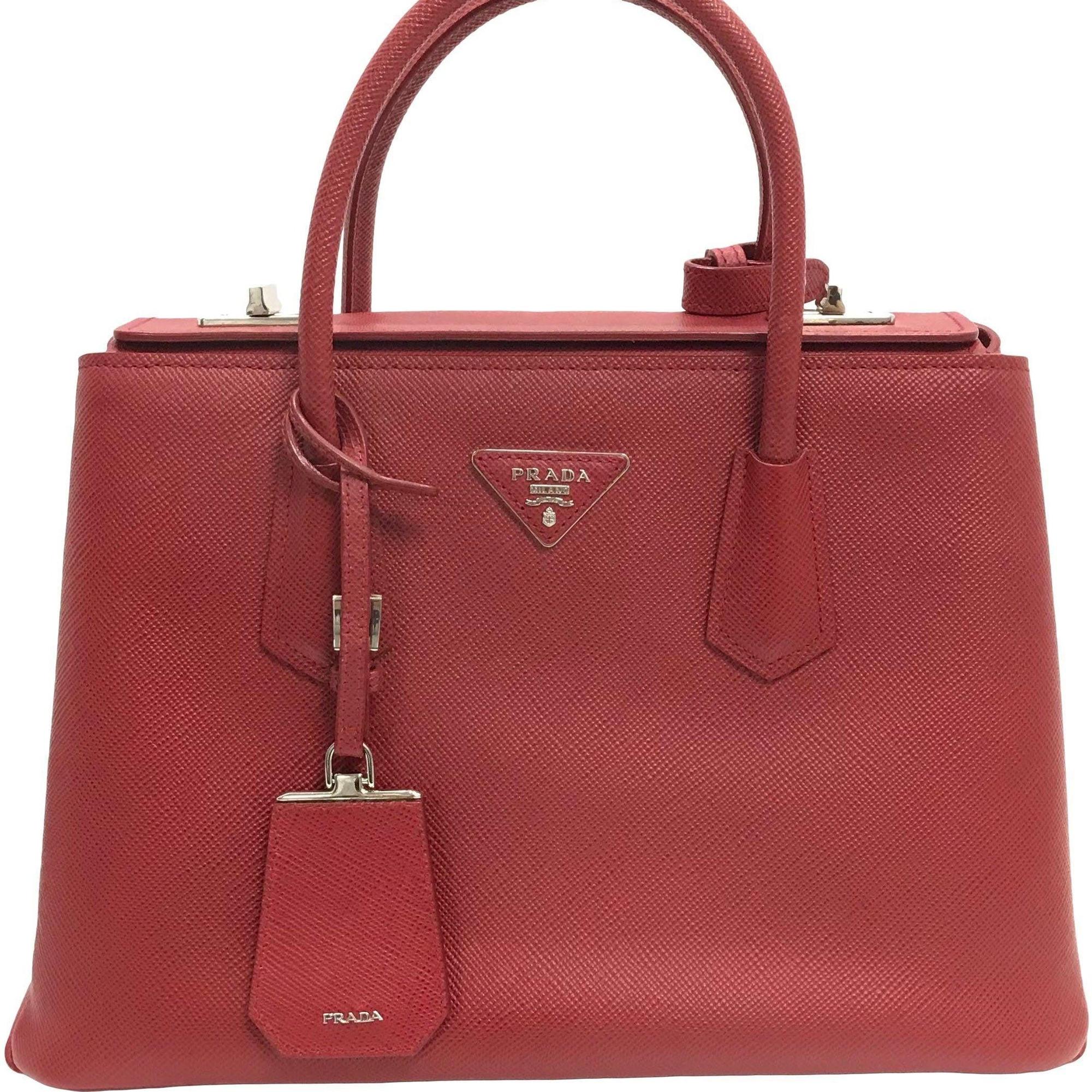 Prada Medium Saffiano Cuir Twin Bag