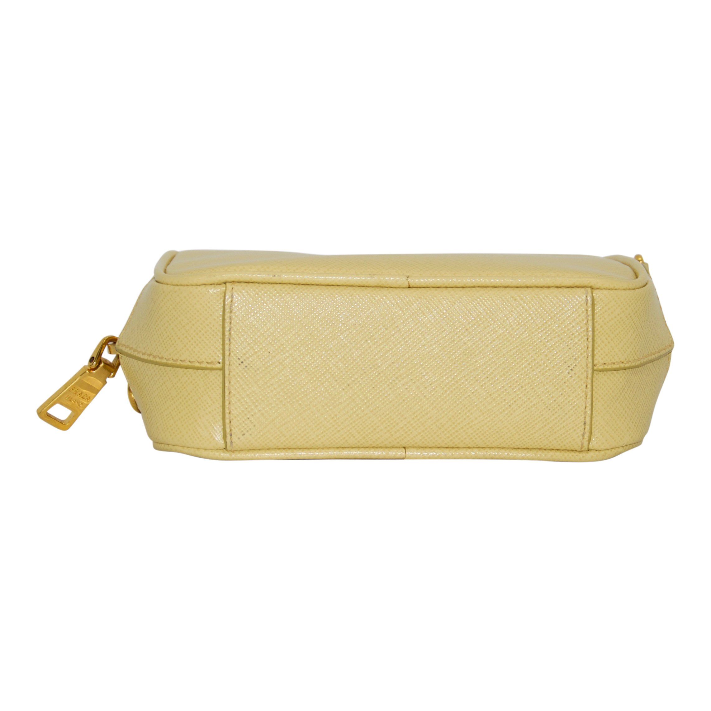 Prada Mini Saffiano Camera Crossbody Bag