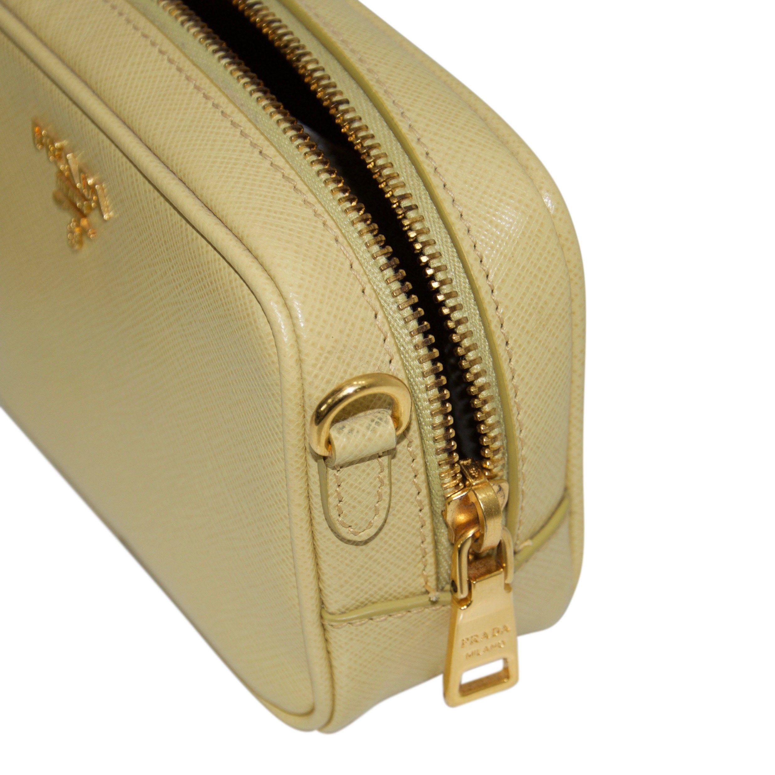 Prada Mini Saffiano Camera Crossbody Bag