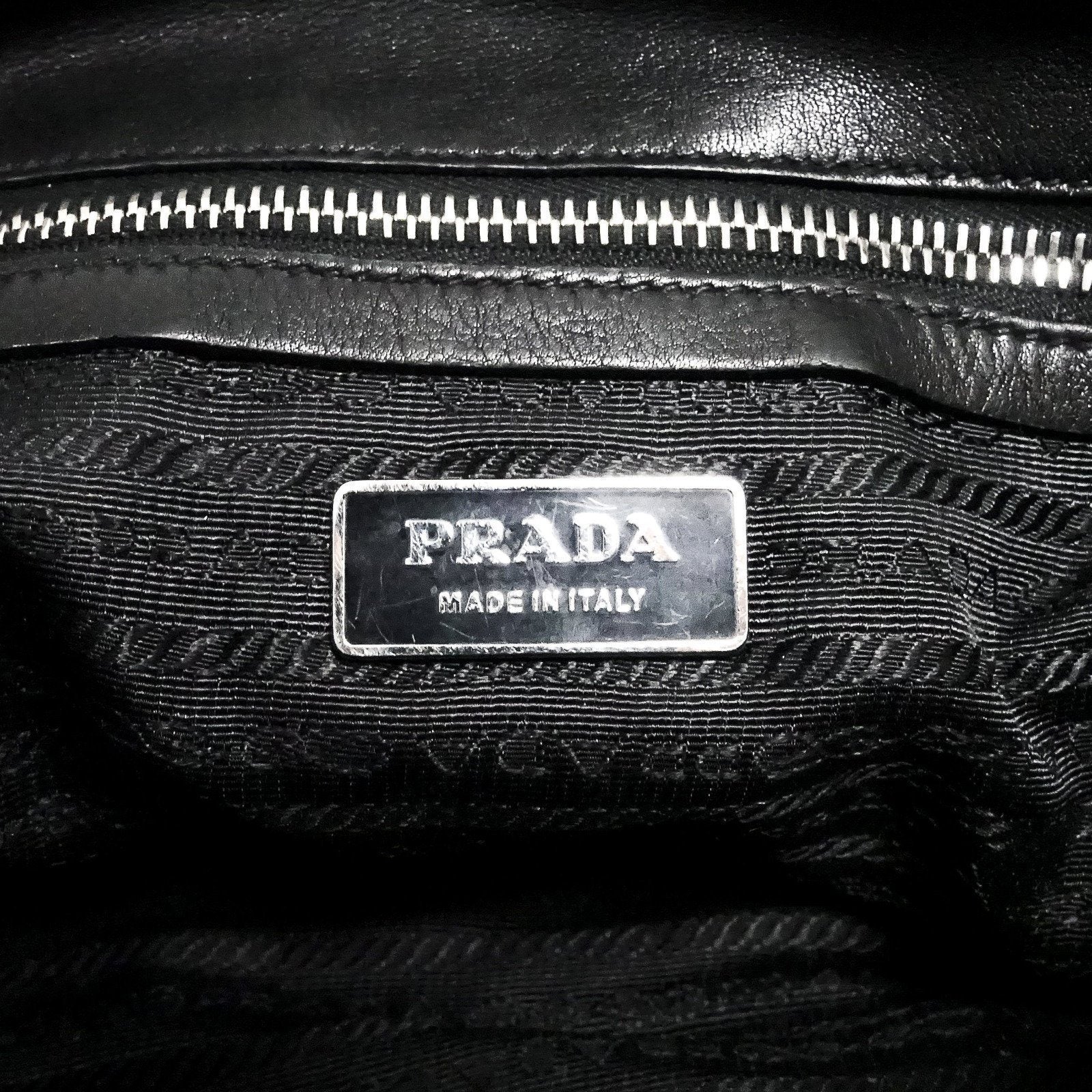 Prada Royal Calf Easy Side Pocket Bag