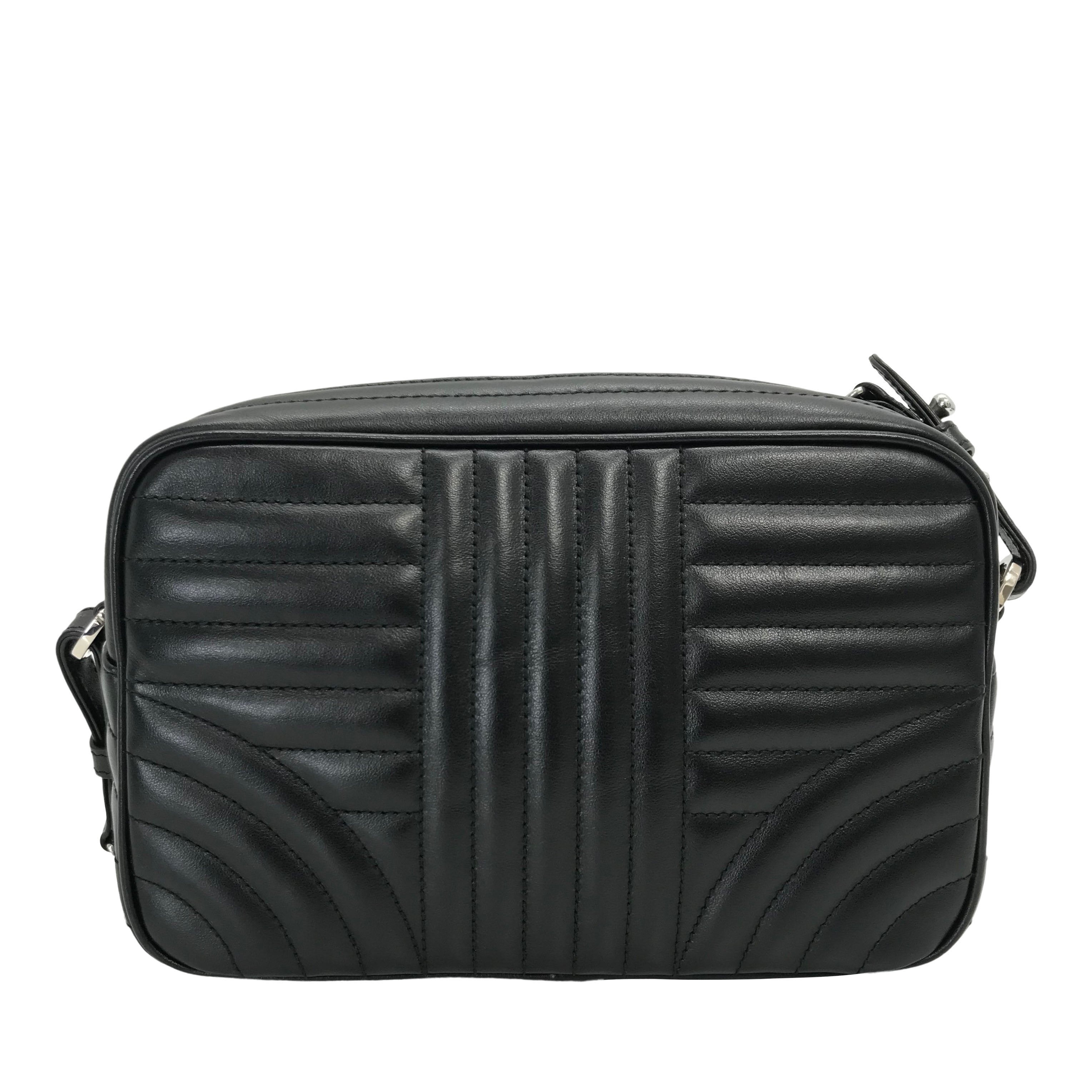 Prada Soft Calf Diagramme Crossbody Bag