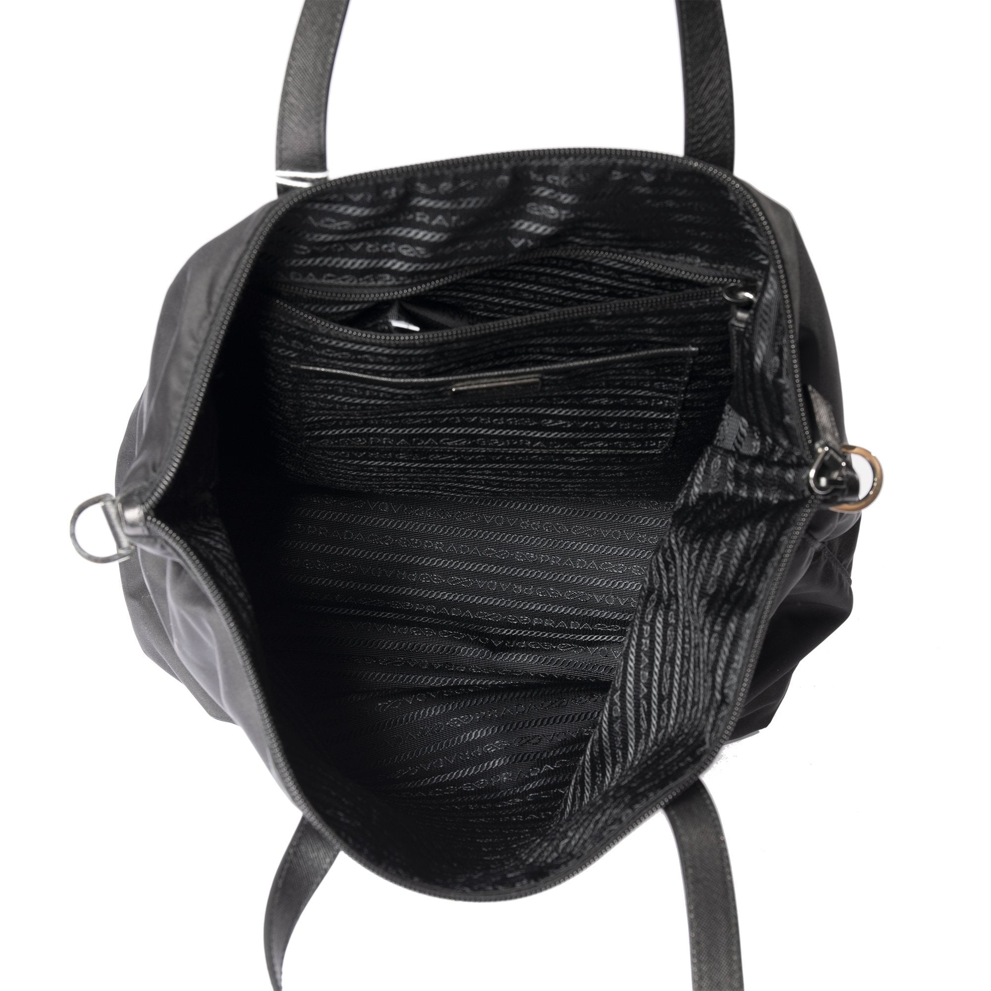 Prada Tessuto Nylon Two Way Tote – OLIVER'S