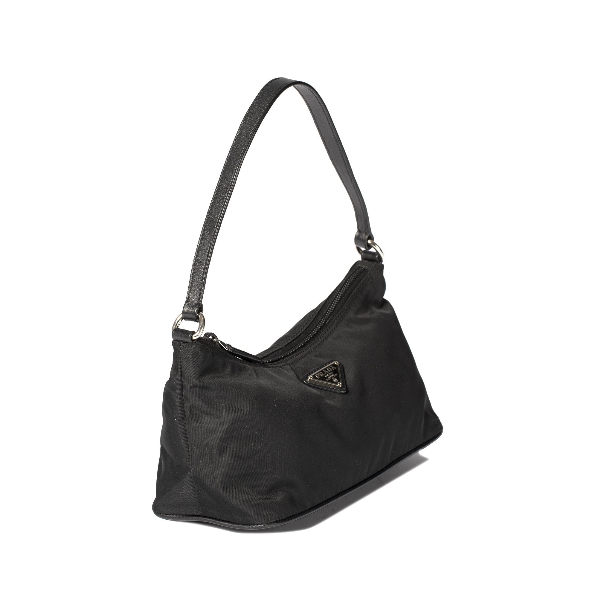 Prada Tessuto Nylon Zip Pochette