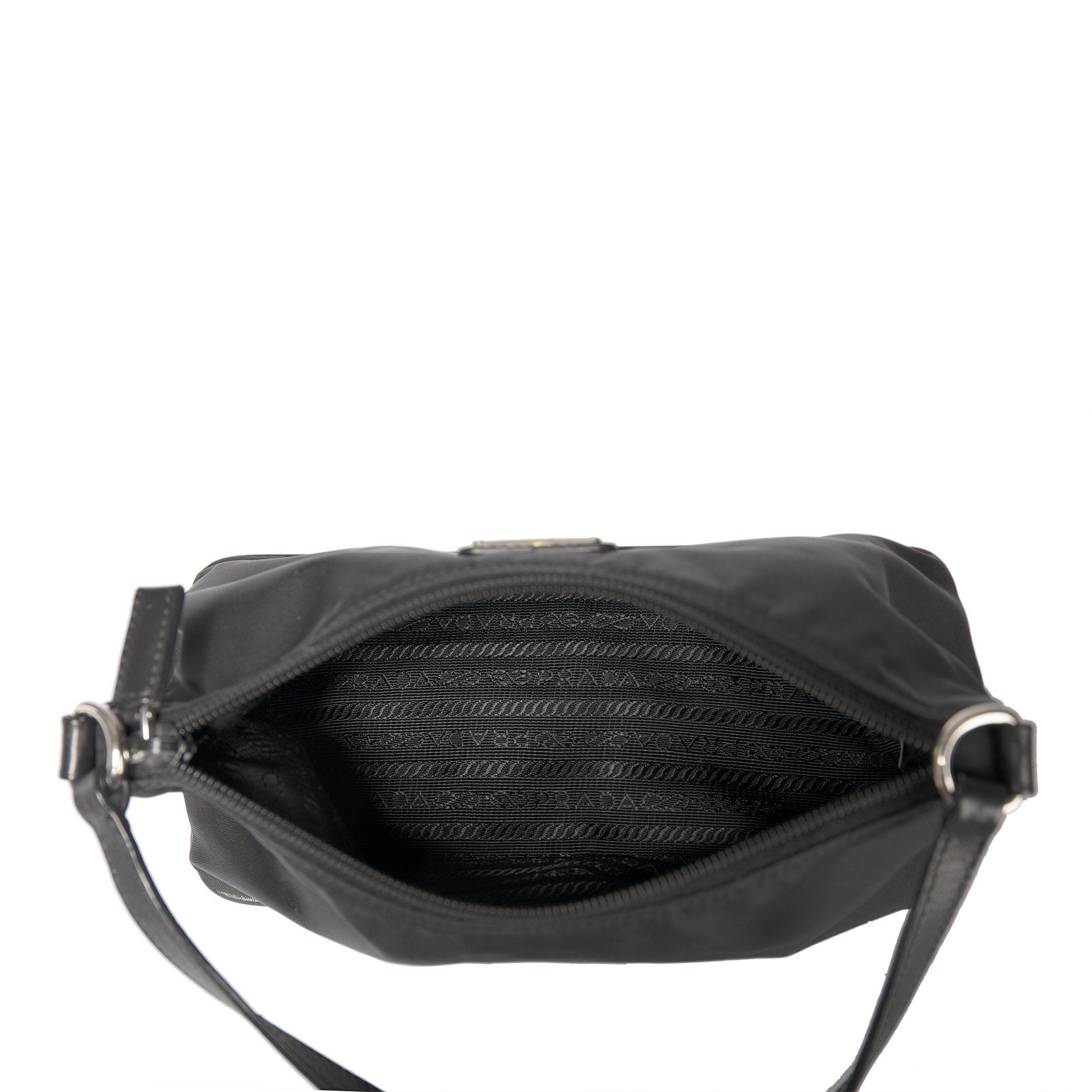 Prada Tessuto Nylon Zip Pochette