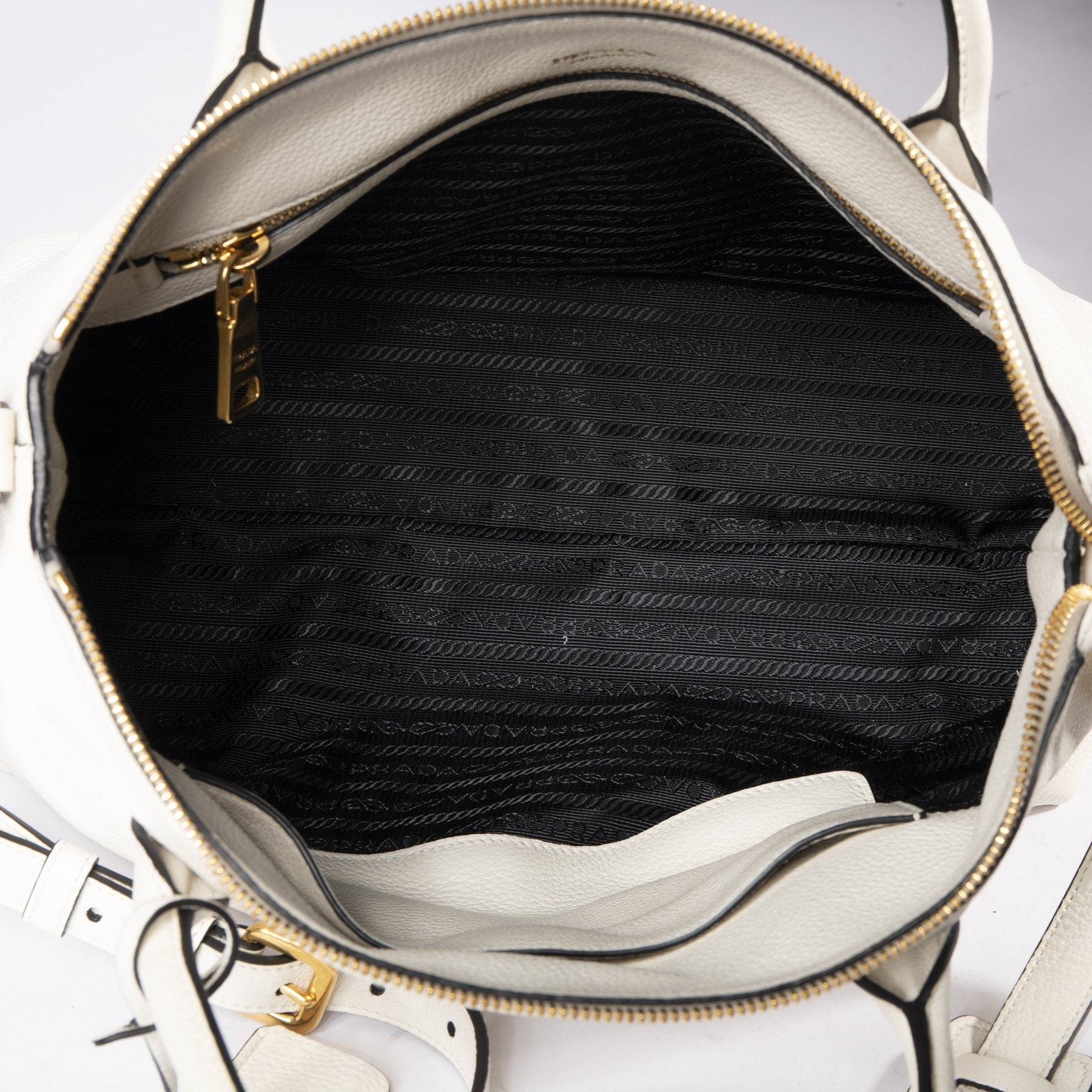 Prada Vitello Daino Satchel