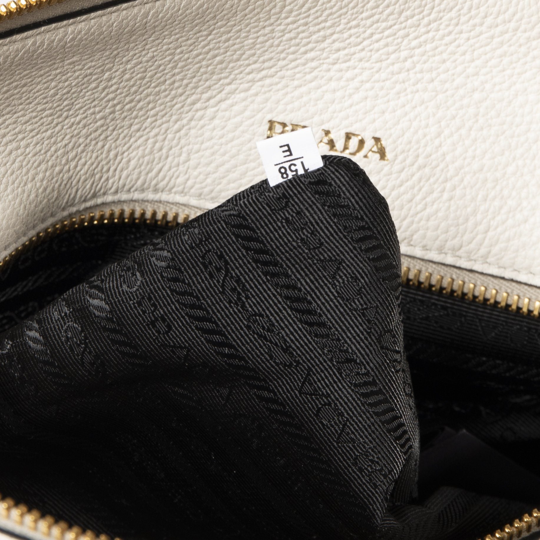 Prada Vitello Daino Satchel