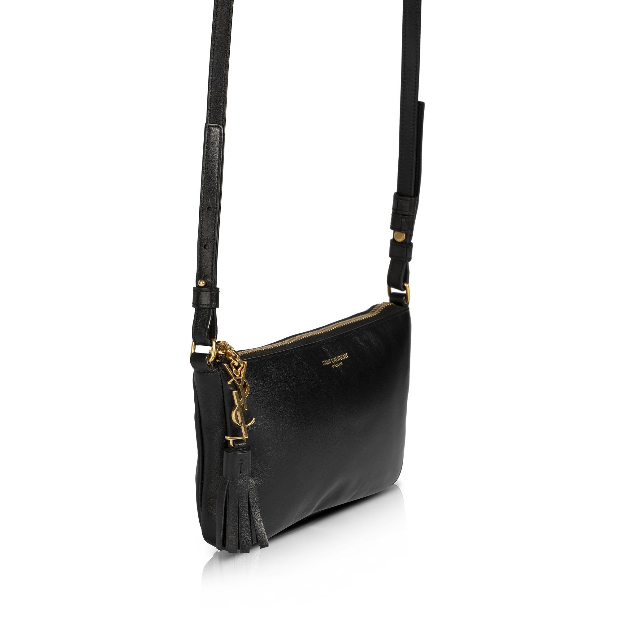 Saint Laurent Monogram Crossbody Phone Pouch