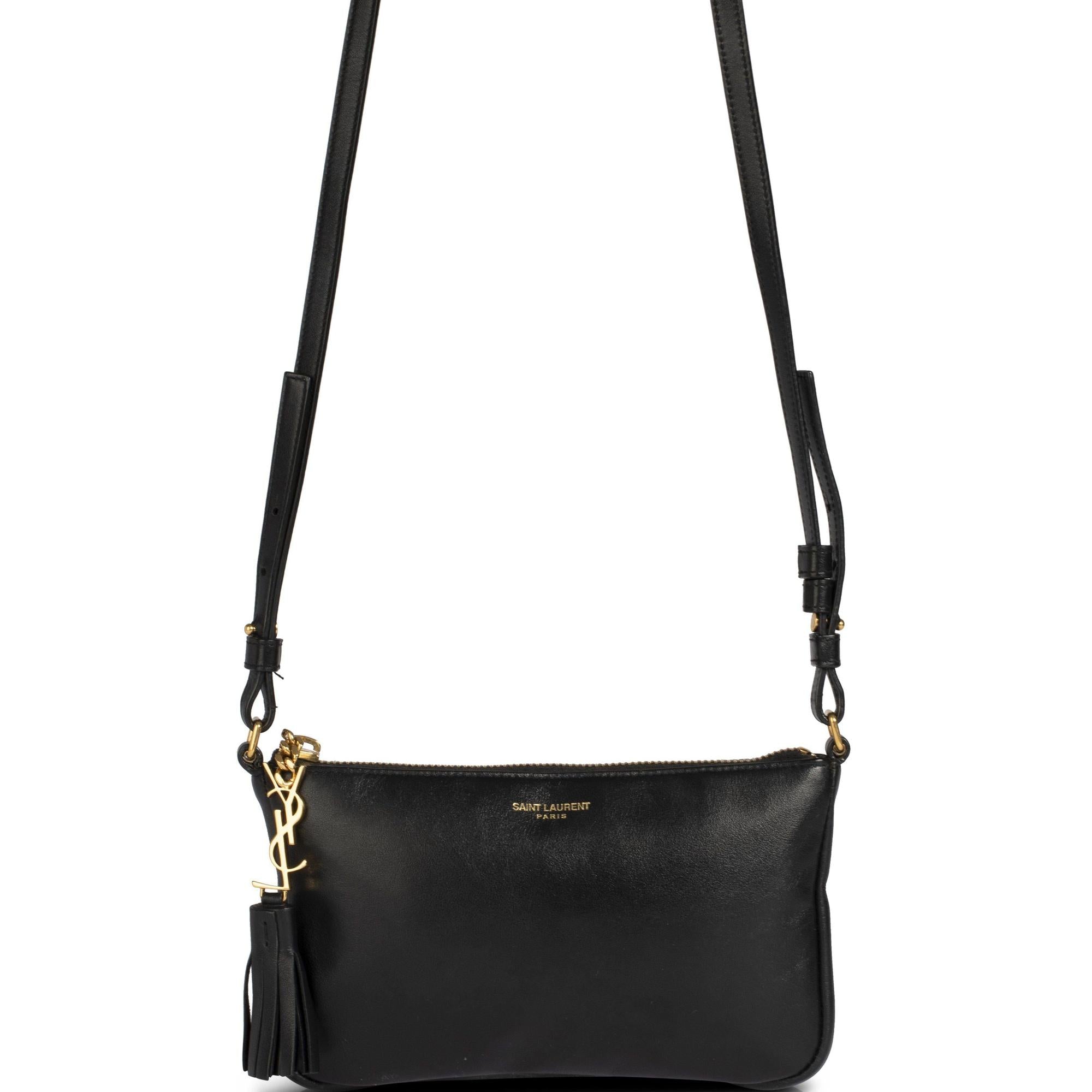 Saint Laurent Monogram Crossbody Phone Pouch