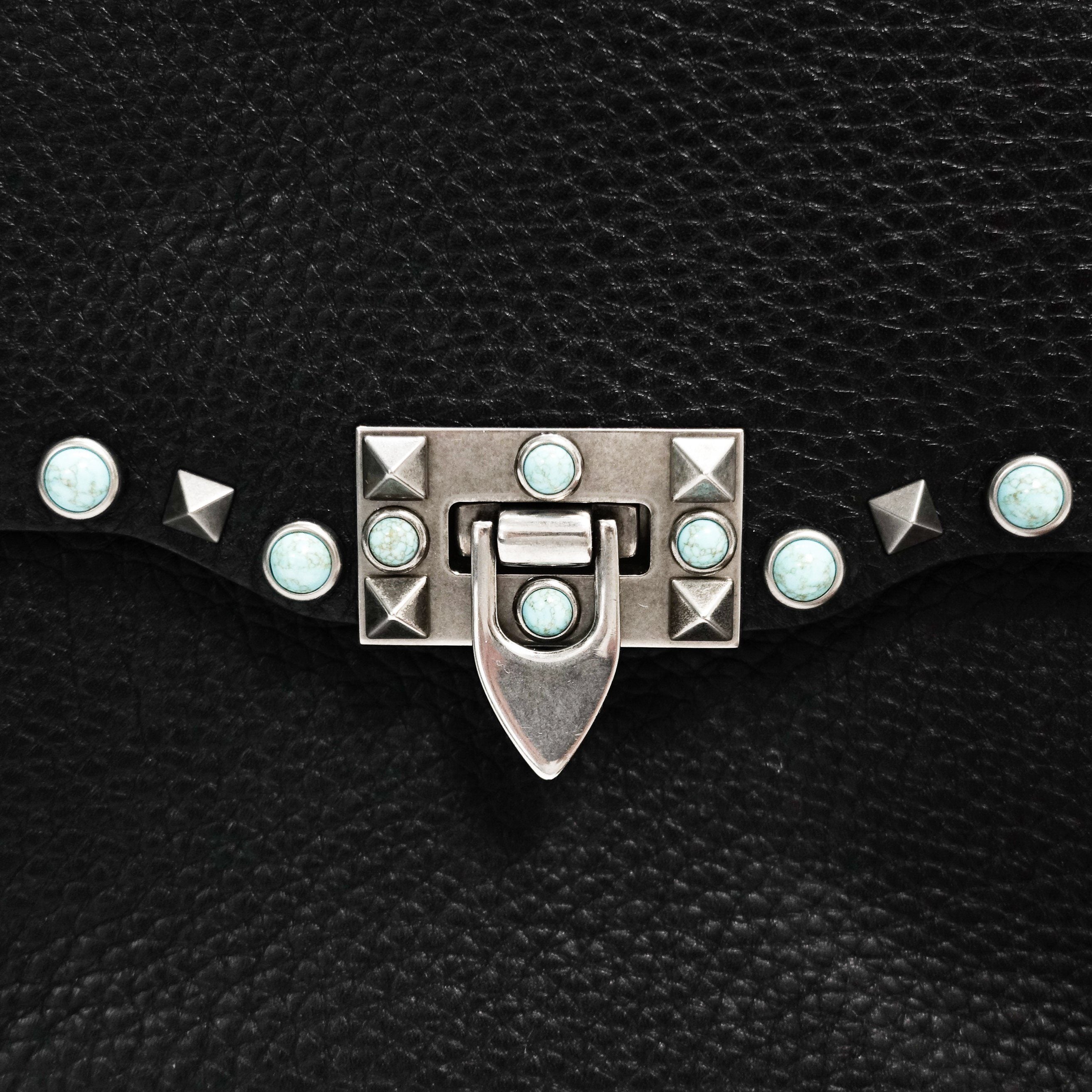 Valention Rockstud Rolling Crossbody Bag