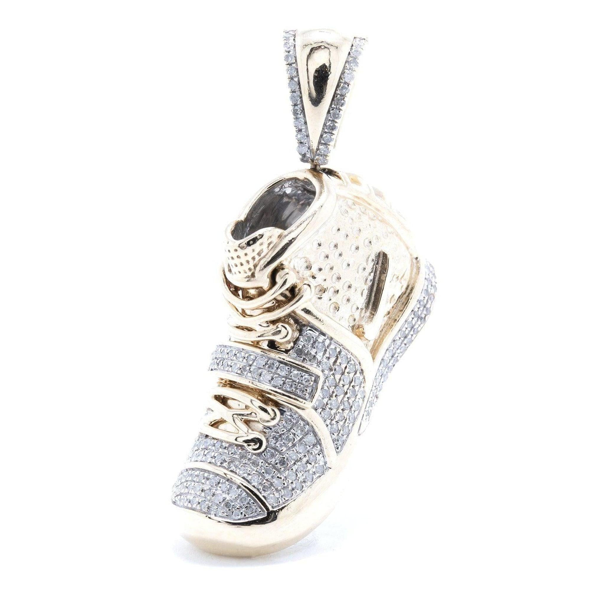 Yeezy Nike Diamond Sneaker Pendant