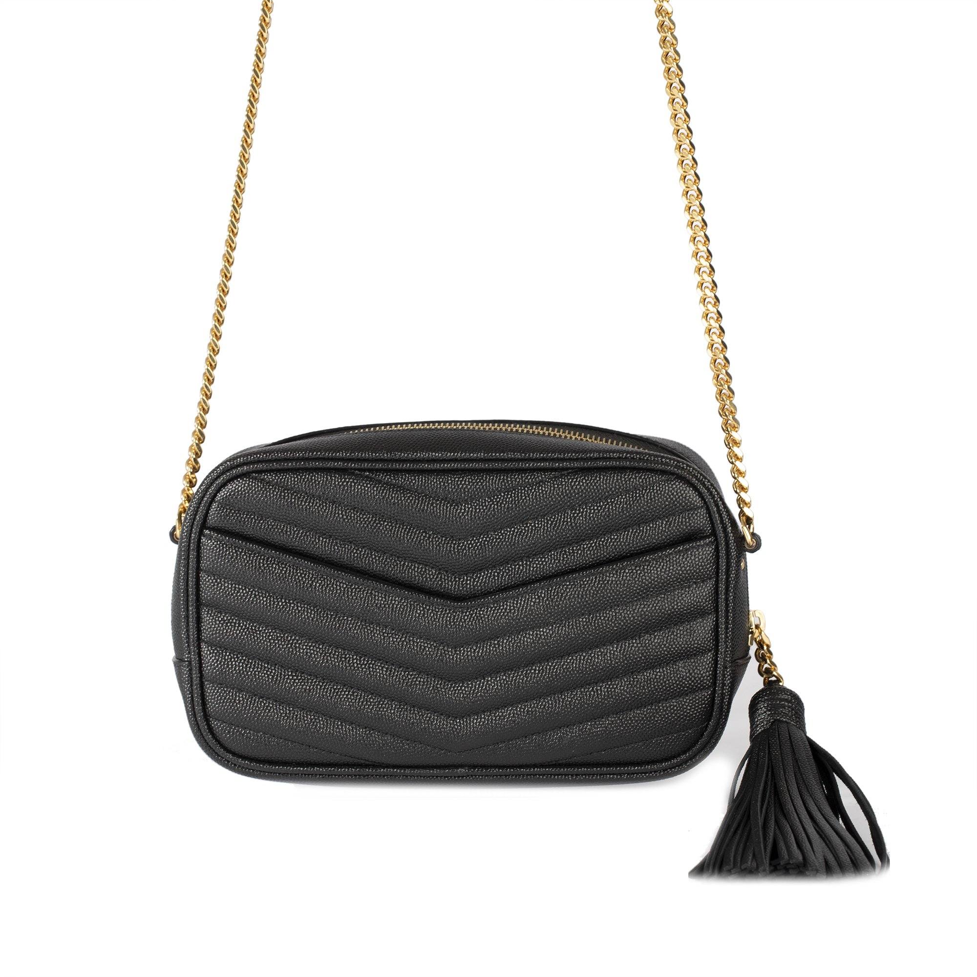 Yves Saint Laurent 2019 Matelasse Lou Mini Crossbody Bag w/ Box