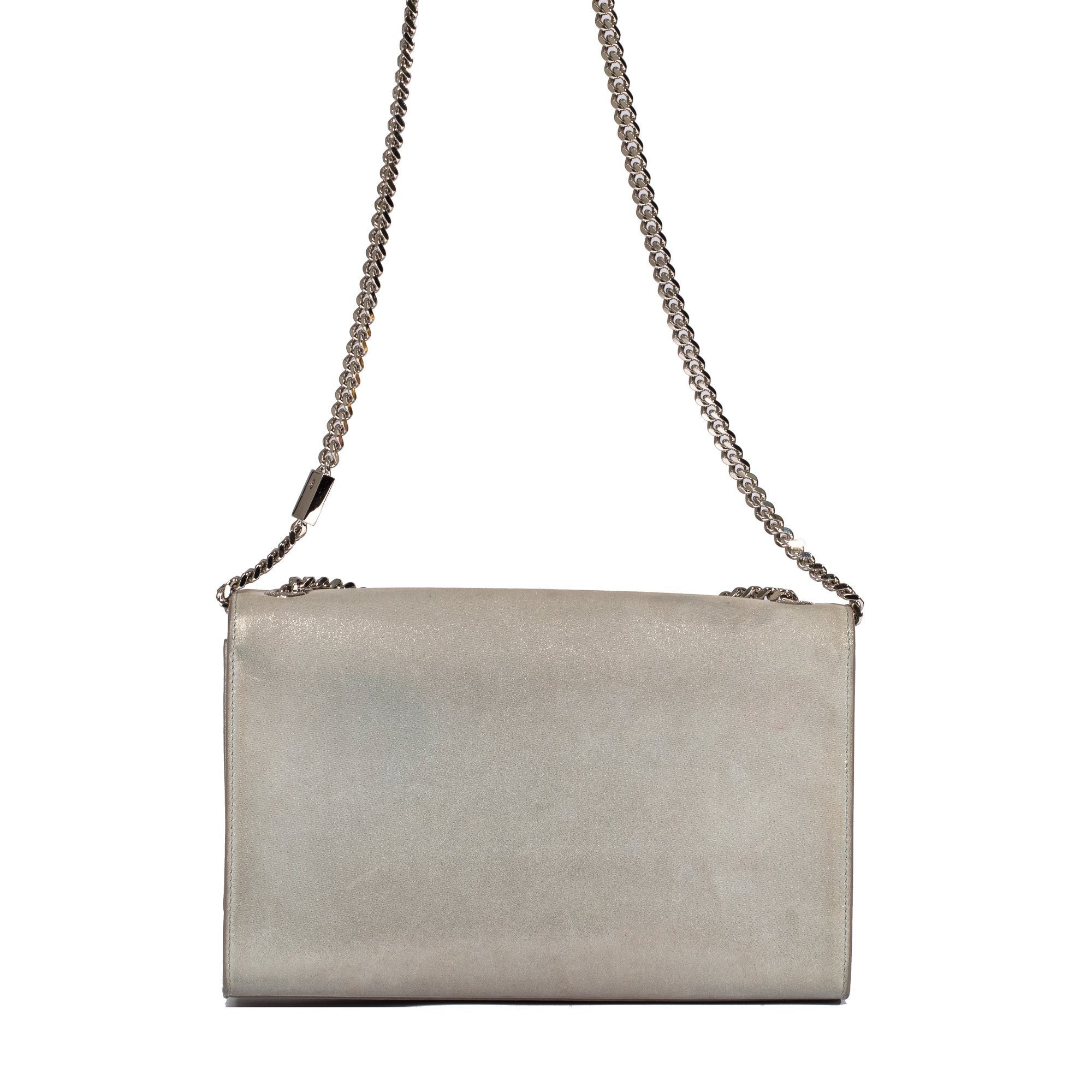 Yves Saint Laurent Iron Shimmer Medium Kate Bag