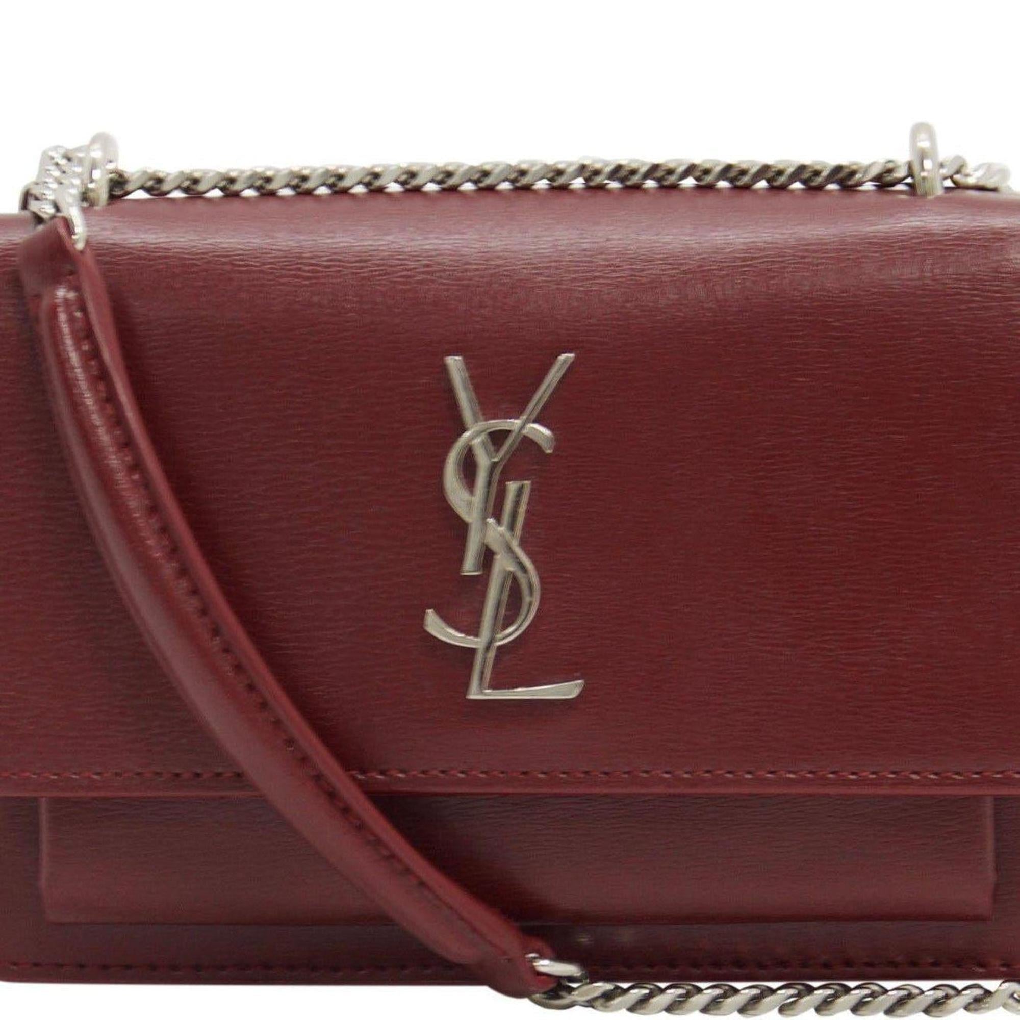 Yves Saint Laurent Small Sunset Chain Wallet Bag